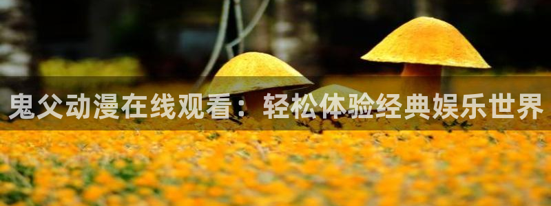 age动漫官网在线入口：鬼父动漫在线观看：轻松体验经典娱乐世界