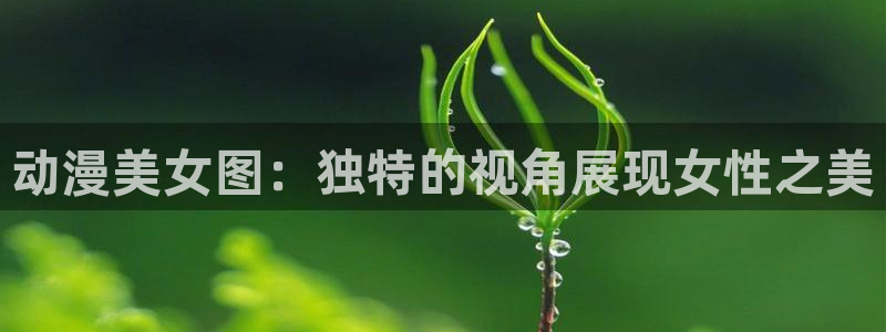 age动漫下载入口：动漫美女图：独特的视角展现女性之美